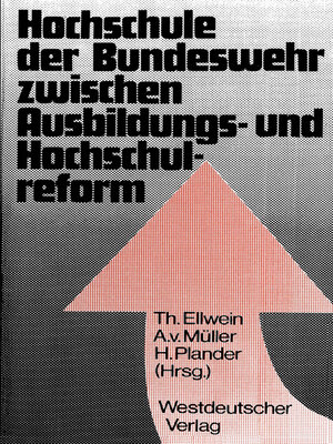 cover image of Hochschule der Bundeswehr zwischen Ausbildungs- und Hochschulreform